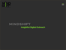 Tablet Screenshot of mindshiftinteractive.com